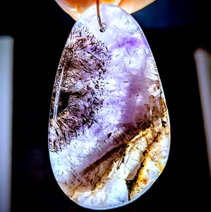 AURALITE 23 HALSKETTE zertifiziert echt Amethyst Quarz Super Seven Kanada - Bild 1 von 14
