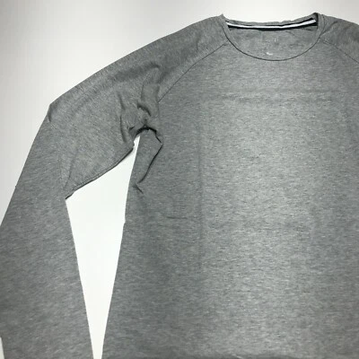 Alpha футболка женщин размер средний Athletic Fit серый ворота длинным рукавом эластичной - Изображение 1 из 4