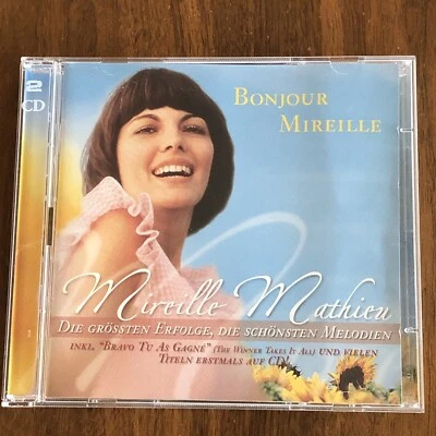Bonjour Mireille by Mireille Mathieu (CD, 2004, BMG) Import * - Image 1 of 4