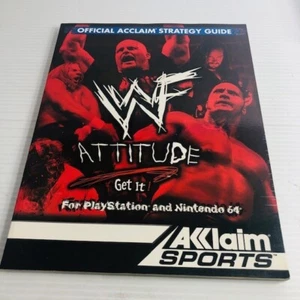 WWF Attitude, Get It : Official Acclaim Strategy Guide by Bill Banks (1999,... - Picture 1 of 9