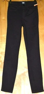 Paige Skinny dunkle Waschung schwarz Cherry Hoxton Ankle Jeans Größe 23 Schrittlänge 28,25" - Bild 1 von 6
