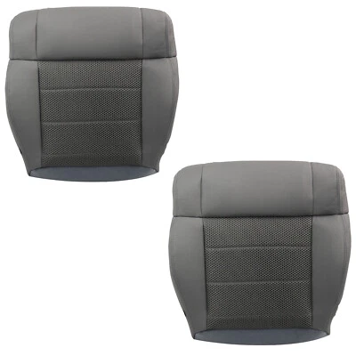 Cubierta de asiento inferior de tela para conductor y pasajero Jeep Wrangler Sahara 2008-2010 Foto 1 de 4