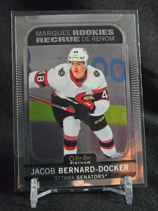 2021-22 O-Pee-Chee Platinum Marquee Rookies Jacob Bernard-Docker #227 - Picture 1 of 2