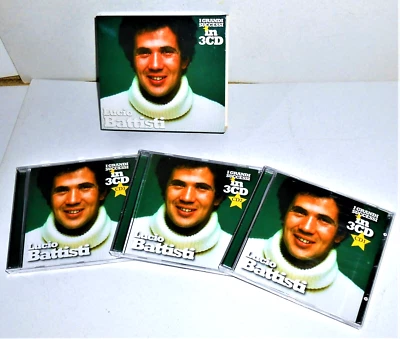 LUCIO BATTISTI            I GRANDI SUCCESSI IN 3 CD   BOX - Immagine 1 di 2
