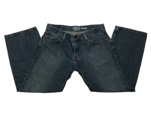 Signature by Levi Strauss & Co. Boy's Med. Wash Straight Jeans, 14 Husky / 31x27 - Picture 1 of 11