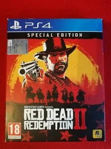 Red Dead Redemption II 2 Special Edition PAL ITA PS4 PlayStation 4 - Foto 1 di 1