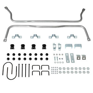 Font + Rear Sway Bar Bars w/ Linkage Kit fit Chevy Car Bel Air Nomad new 1955-57