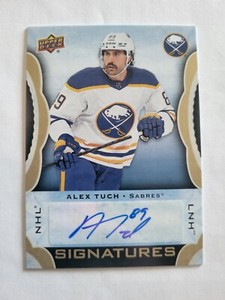 Alex Tuch 2023-24 UD Tim Hortons Signatures Autographed Card