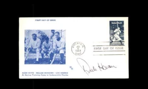 Dick Howser JSA Signed FDC 1983 First Day Cover Cache Babe Ruth Autograph - Picture 1 of 3