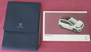 PEUGEOT 108 HATCHBACK & PEUGEOT 108 TOP (2014 - 2022) OWNERS MANUAL - HANDBOOK - Picture 1 of 8