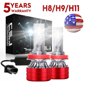 Kit de bombillas LED súper brillantes para faros H11 CSP 10000K blanco 330000LM haz alto/bajo - Imagen 1 de 16