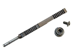 1994 Kawasaki KX125 KX 125 Exhaust power valve long gear shaft - Picture 1 of 7