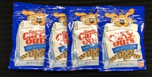 4 Beutel Canine CarryOuts Hundeleckerli (Huhngeschmack) Hergestellt mit echtem Huhn 4,5 Unzen - Bild 1 von 2
