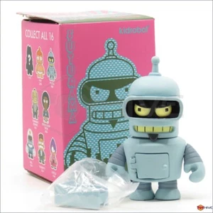 Kidrobot Futurama Flexo mit L Zubehör Gute Nachrichten Jeder 2019 3" Vinylfigur - Bild 1 von 2