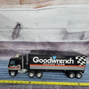 Vintage Nylint pressed steel GMC Cab over semi GM Goodwrench black checkered  - Picture 1 of 16