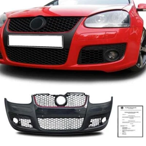 Premium Front Stoßstange vorne Waben Gitter Kühlergrill ABE paßt für VW Golf 5 - Bild 1 von 2