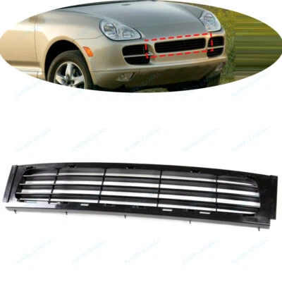 Front Bumper Radiator Grille 95550568300 For Porsche Cayenne Base / S 2003-2006 - Image 1 of 4