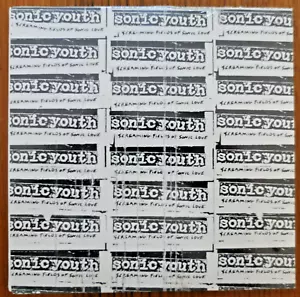 SONIC YOUTH Screaming Fields of Sonic Love CD PROMO Cardboard PRO-CD-4577 Sealed - Foto 1 di 7