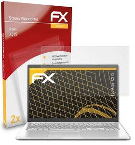 atFoliX 2x Beschermfolie voor Asus X515 Screen Protector mat&schokbestendig - Afbeelding 1 van 9