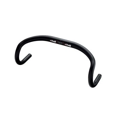Cinelli - Black Bike Cycle Bicycle  Handle Bars - Pista Chromoly - 42cm - Image 1 of 4