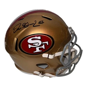 DRE GREENLAW SIGNED AUTOGRAPH SAN FRANCISCO 49ERS FULL SIZE HELMET BECKETT - Picture 1 of 5