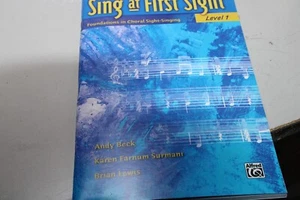 Alfred Sing at First Sight Level 1 Textbook - Picture 1 of 3