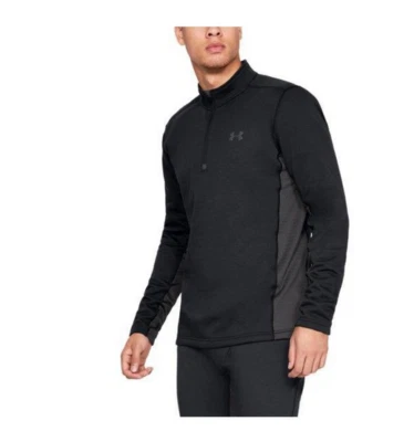 Men's Under Armour Extreme Twill Base Layer 1/4 Zip Shirt Base Layer $90 Retail - Image 1 of 4