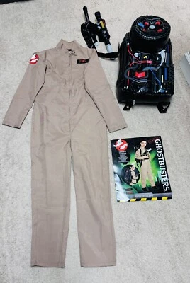 Disfraz de Cazafantasmas para niños talla 14-16 mono paquete de protones Halloween Foto 1 de 4