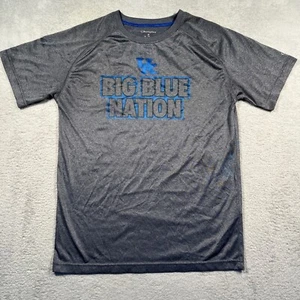 T-Shirt Champion Big Blue Nation Kentucky Wildcats Grigio Uomo Taglia M - Foto 1 di 5