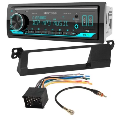 SOUNDSTREAM VM-20B For 1999-2006 BMW M3, 3 Series Bluetooth Car Stereo AM/FM Radio & Install kit
