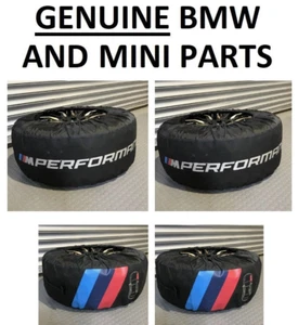 Original BMW M Performance Reifenbezüge. 36132461758. 4er SET. Verstellbar 32B - Bild 1 von 9
