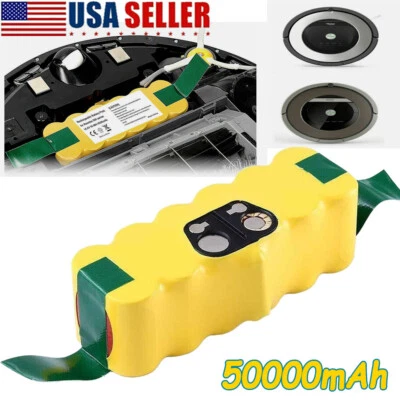 Batería 14,4 V para iRobot Roomba 500 600 700 800 595 620 630 650 660 790 780 5ah Foto 1 de 4