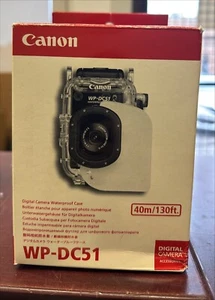 MINT CONDITION CANON CASE WP-DC51 WATERPROOF - Picture 1 of 2