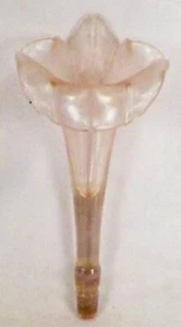 Fenton Velva Rose Epergne Horn Kunstglas rosa irisierend 9 in #1 - Bild 1 von 5
