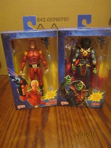 New / Rare NECA  - DEFENDERS OF THE EARTH  7" MING the Merciless & FLASH GORDON - Picture 1 of 5
