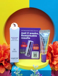 Suero tonificante reparador calmante DERMAFIRM 10 ml/.33 fl oz tamaño de viaje NUEVO - Imagen 1 de 5