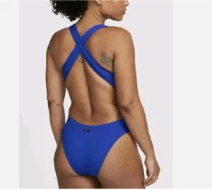 Nike Damen Cross-Back Einteiler Badeanzug Kobalt Neu mit Etikett Gr. XS NESSD230-418 - Bild 1 von 15