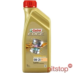 1L CASTROL EDGE 0W-20 V 1 LITER MOTORÖL ÖL Volvo VCC RBS0-2AE - Bild 1 von 1