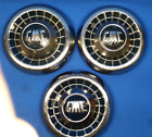 3 Vintage 1955-1959 GMC 100 1/2 Ton Pickup Truck Dog Dish Hubcaps