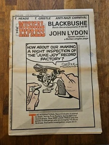 NME New Musical Express July 22nd 1978, Sex Pistols - Imagen 1 de 8