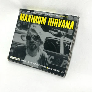 Maximum Nirvana (CD 2002) CD Audio Blog Biography Chrome Dreams RARE W/ POSTER - Picture 1 of 4