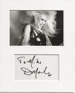 Método de metal Doug Marks firmado auténtico autógrafo firma UACC RD CERTIFICADO DE AUTENTICIDAD - Imagen 1 de 1