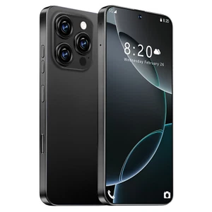 Unlocked 15 Pro Max 5G 256GB Smartphone Cell Phone Android 14 6000mAh - Picture 1 of 15