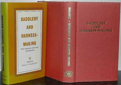 Saddlery and Harness Making Paul N Hasluck HORSE Equestrian SADDLERS illustrated - Image 1 of 4