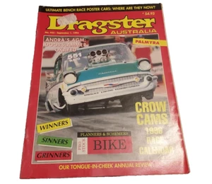 Vintage Dragster Australia Magazine Edición #423 Septiembre 1995 Drag Racing - Imagen 1 de 3