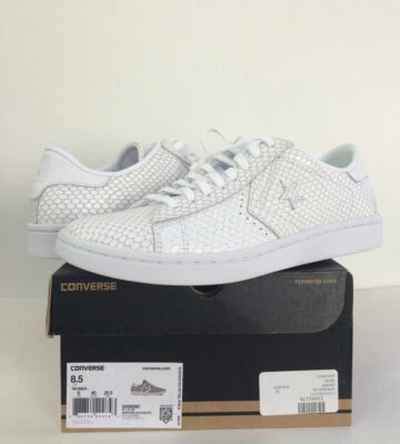Nuevo en caja Zapatillas Converse Para Mujer US 7 8 8.5 9 9.5 PL LP Serpiente Cuero Repujado Nuevas Foto 1 de 4