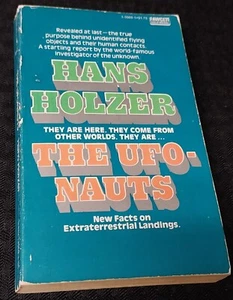 THE UFO-NAUTS Book Vintage Paperback Hans Holzer Fawcett 1976 Alien Contact - Foto 1 di 2