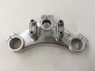 Braçadeira tripla superior Rokon RT340 com suportes de barra 1975 peça usada OEM - Imagem 1 de 4