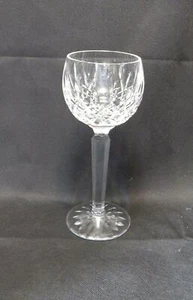 Ein Waterford Kristall Lismore Wein Hock 7 1/2" hoch Irland EUC - Bild 1 von 5