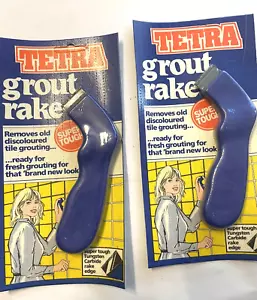 Grout Rake - Tetra - To remove old, stained or cracked grout - 2 packs - Picture 1 of 3